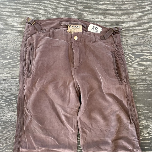 Y2K DA-NANG Silk Pants - Picture 3 of 7